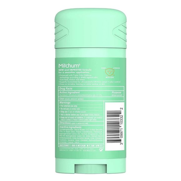 Mitchum Women Deodorant Antiperspirant 48HR Protection Pure Fresh 2.7oz,… - Picture 2 of 2